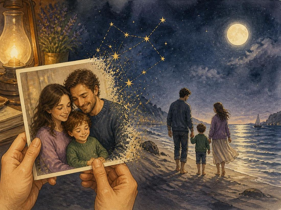 A real family memory turned into an illustrated adventure